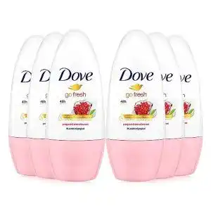 Deo roller damen dove deoroller 6er pack go fresh granatapfel