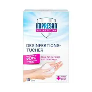 Desinfektionstuecher haende impresan desinfektionstuecher
