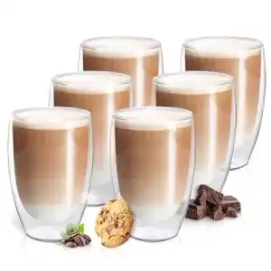 Doppelwandige glaeser fresh master latte macchiato glaeser