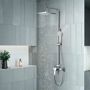 Duscharmatur komiro duschset mit armatur duschsystem