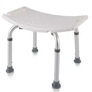 Duschhocker aufun duschstuhl 38 53cm hoehenverstellbar