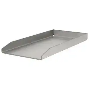 Edelstahl plancha bbq toro edelstahl grillplatte 26 x 434 cm