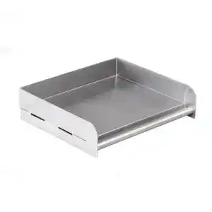 Edelstahl plancha grillfuerst universal edelstahl plancha