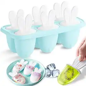 Eis am stiel formen bluelves eisformen 6 eisfoermchen popsicle