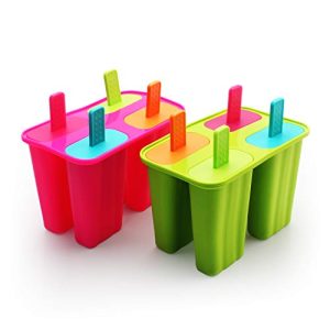 Eis-am-Stiel-Formen DEHUB Eisformen Silikon, Popsicle Formen
