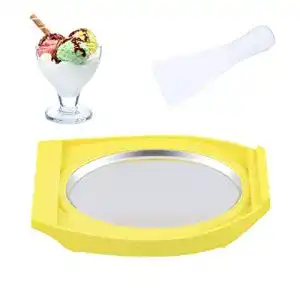 Eisplatte mnjr gerollte eismaschine diy eiscreme rollen machine