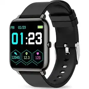 Ekg uhr popglory smartwatch fuer damen herren fitness tracker