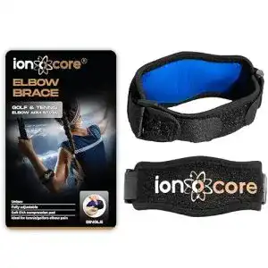 Ellenbogenspange ionocore ellenbogenbandage fuer tennisarm