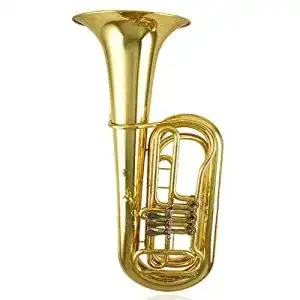 Euphonium aus messing bass tuba drei flache tasten
