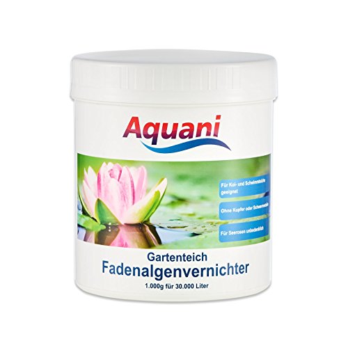 Fadenalgenvernichter Aquani Gartenteich 1.000g Algenmittel