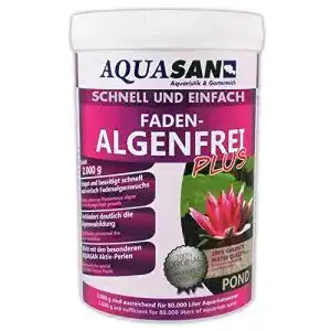 Fadenalgenvernichter aquasan aquaristik gartenteich