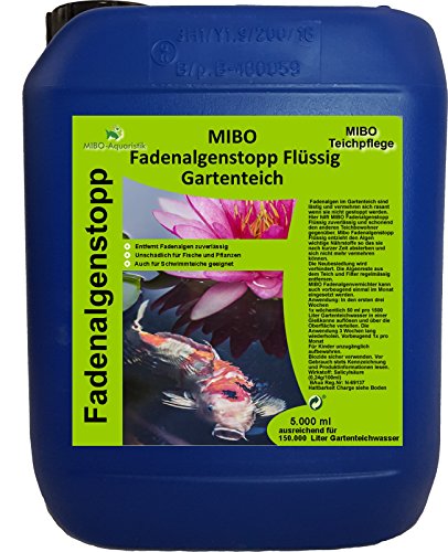 Fadenalgenvernichter MIBO-Aquaristik MIBO Flüssig 5l - fadenalgenvernichter mibo aquaristik mibo fluessig 5l