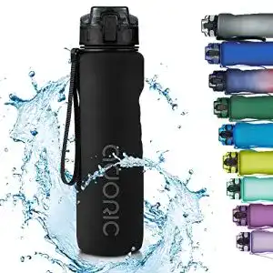 Fahrrad trinkflasche adoric sport trinkflasche bpa frei tritan 1l