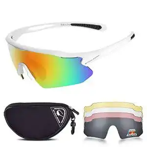 Fahrradbrille mit wechselglaesern snowledge sportbrille