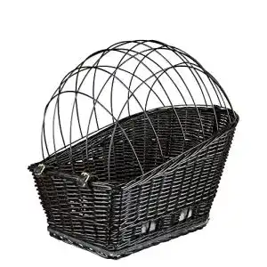 Fahrradkorb hinten trixie fahrradkorb weide fuer hunde bis 8 kg