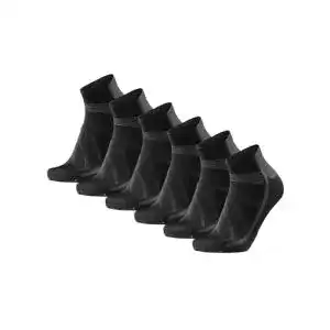Fahrradsocken danish endurance 3 paar low cut schwarz
