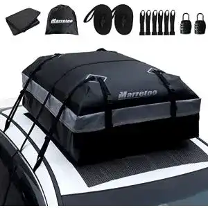 Faltbare dachbox marretoo 15 kubikfuss auto dachtasche dachbox