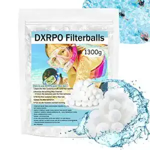 Filterbaelle dxrpo pool 1300g filterballs fuer sandfilteranlagen