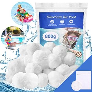 Filterbälle Yepnfro Pool, 800g Filterballs für Sandfilteranlagen