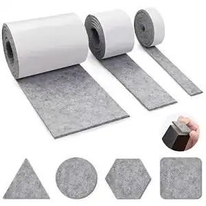 Filzgleiter auckpure selbstklebende 3 rollen selbstklebender filz