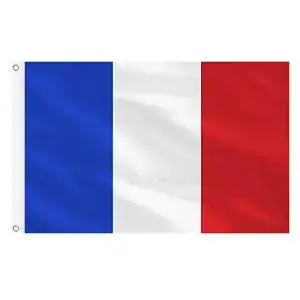 Flaggen ahfulife frankreich flagge 90 x 150 cm 4 stueck