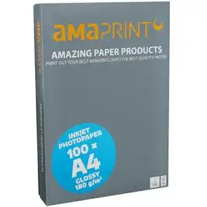 Fotopapier 10x15 amaprint 100 blatt fotopapier a4 glaenzend