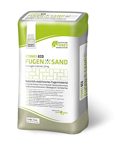 Fugensand STONES ECO 1-20 mm grau 25 kg, Innovativer, Hoher