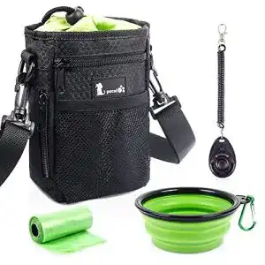 Futterbeutel hund pecute 4 in 1 wasserdicht hunde futterbeutel