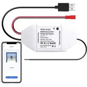 Garagentoroeffner meross smart wlan app steuerung