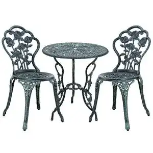 Gartentisch mit stuehlen casa pro gartentisch bistro tisch 60cm