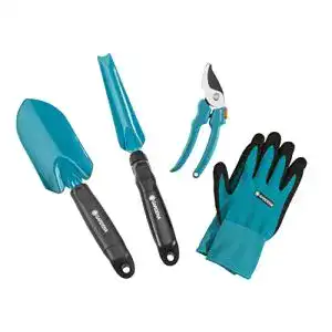 Gartenwerkzeug set gardena grundausstattung kleingeraete