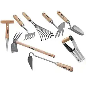 Gartenwerkzeug set vito garden gartenwerkzeug set aus stahl