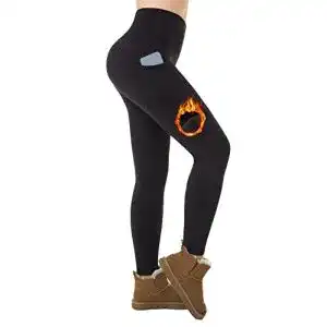 Gefuetterte leggings ineepor thermo leggings damen outdoor