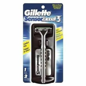 Gillette-Rasierer Gillette Sensor Excel Nassrasierer Herren, Rasierer - gillette rasierer gillette sensor excel nassrasierer herren rasierer