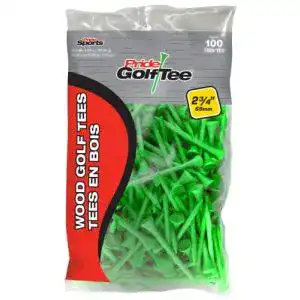 Golf tees pride golf tee neongruen beutel mit 100 stueck