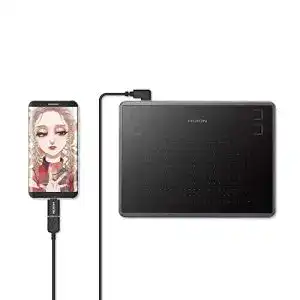 Grafiktablett huion inspiroy h430p zeichentablett mit 48 x 3 zoll