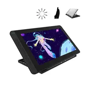 Grafiktablett huion kamvas 13 mit display grafik zeichenmonitor