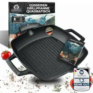 Grillpfanne gusseisen k kaisertal kaisertal grillpfanne