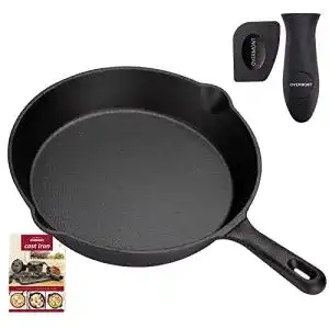 Grillpfanne gusseisen overmont mit griff gusseisenpfanne 25cm