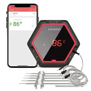 Grillthermometer bluetooth inkbird ibt 6xs grillthermometer