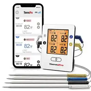 Grillthermometer bluetooth thermopro bluetooth 5 0 digital