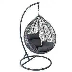 Haengesessel mit gestell estexo polyrattan haengesessel haengekorb