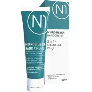 Handcreme n1 mikrosilber fuer sehr trockene haende 50 ml