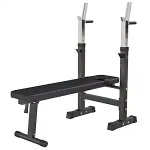 Hantelbank gorilla sports mit ablage dip station