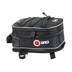 Hecktasche Motorrad QBAG Tasche mit Spanngummis, 3,5-6 Liter