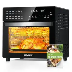 Heißluftofen - heissluftofen llivekit heissluftfritteuse minibackofen 26l 1700w