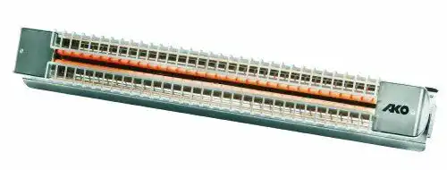 Heizstrahler AKO UWS 75 RD / 1E für Decken- und Wandmontage