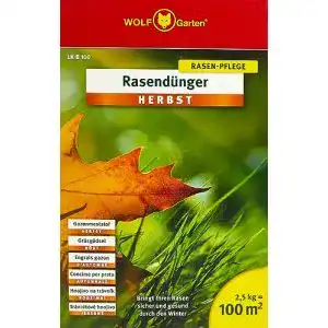 Herbstrasendünger - herbstrasenduenger wolf garten rasen herbst duenger