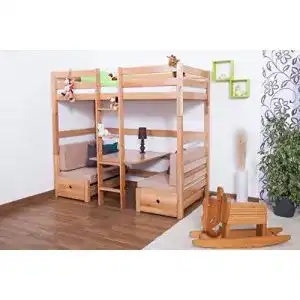 Hochbett mit schreibtisch steiner shopping