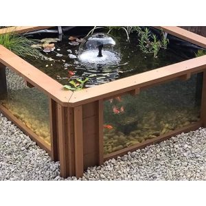 Hochteich Clear View Garden Aquarium Lotus Gartenteich